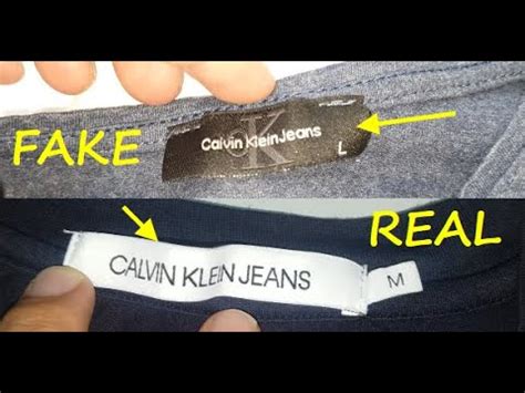 calvin klein fake vs real t shirt|Calvin Klein shirt counterfeit.